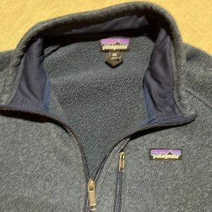 Men’s XXL Patagonia 1/4 Zip Better Sweater Blue